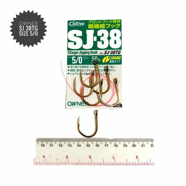 Mata Kail Pancing Owner SJ 38TG size 5 0