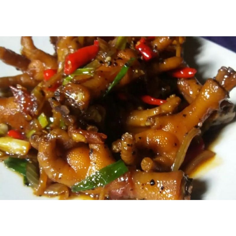 

Ceker Saus Lada Hitam kemasan Vacuum