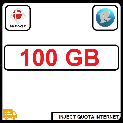 Inject Paket Kuota Data Internet Telkomsel Orbit 100GB