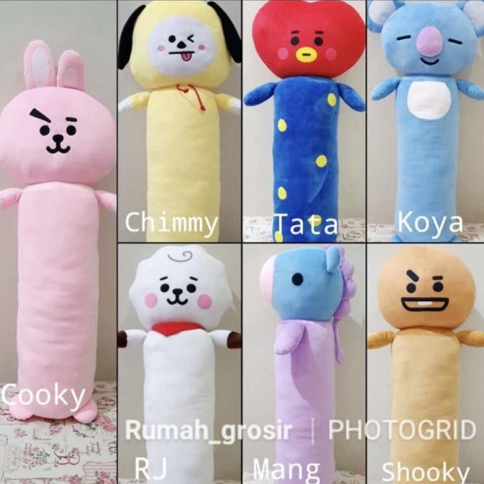 PROMO Boneka guling BTS BT21 Unofficial