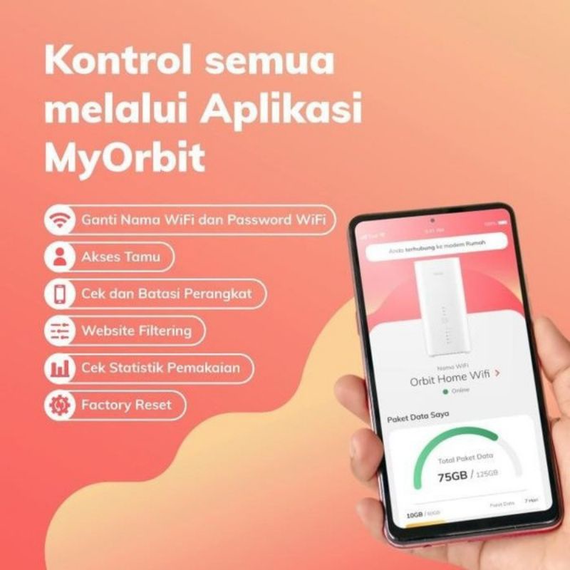 Modem Orbit Star 2 Huawei B312 telkomsel