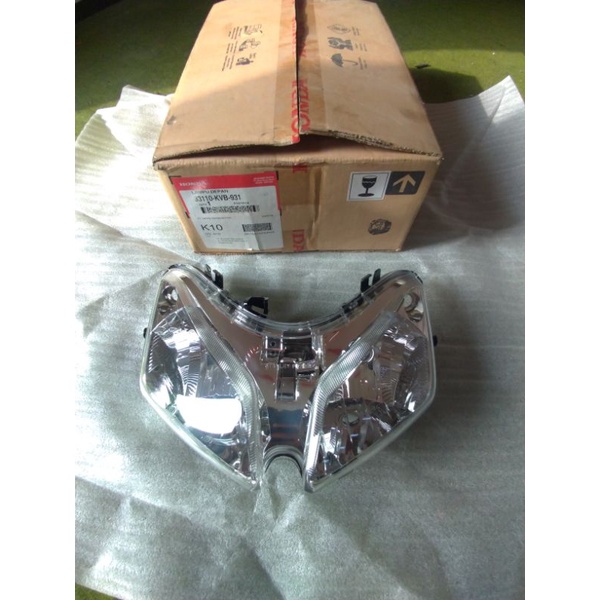 reflektor lampu depan vario 110 ori headlamp honda karbu cw