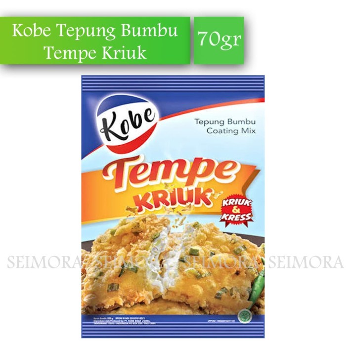 

MURAH Kobe Tepung Bumbu Tempe Kriuk