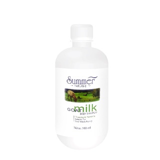 ⭐ Beauty Expert ⭐ SUMMER GOAT'S MILK SHOWER 2L / 500ML Summer Natural Body Shampoo 2L Goat's Milk Sabun Mandi Body Shower