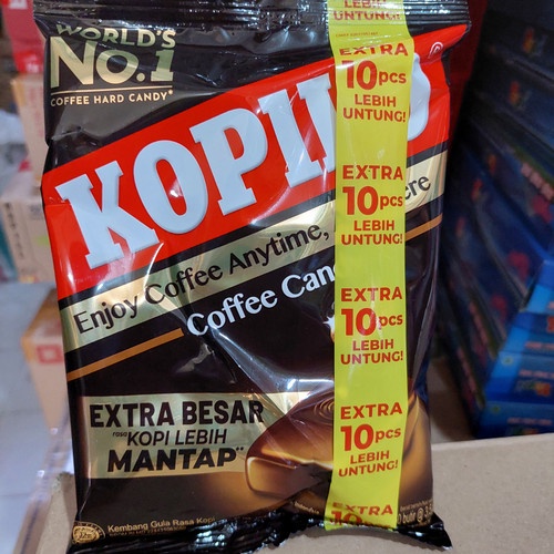 

KOPIKO COFFEE CANDY 175 GRAM ISI 50 PCS PERMEN KOPI ENAK MURAH