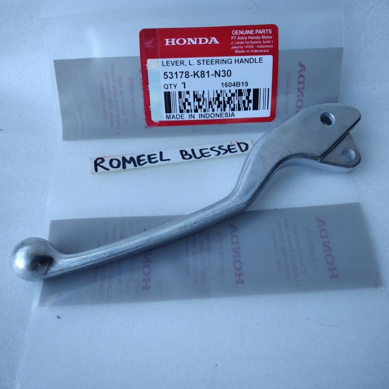 HANDLE HANDEL REM KIRI BEAT STREET SCOOPY FI ESP LED BEAT ECO STREET ORI OEM K81