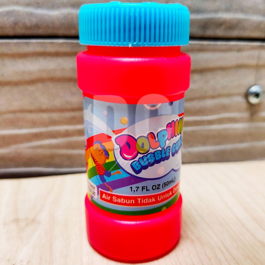 Happy Bubble Gun Refill Isi Ulang Tembakan Gelembung Sabun Sachet Biang 15ml Campur Air 50 - 80 ml