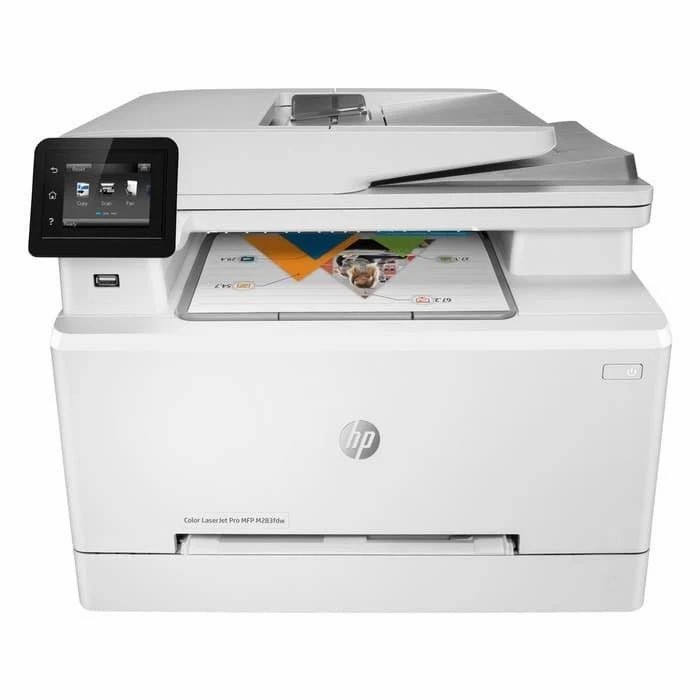 Printer Hp Color Laserjet Pro Mfp M283FDW Aio Fax Duplex Wifi M-283FDW