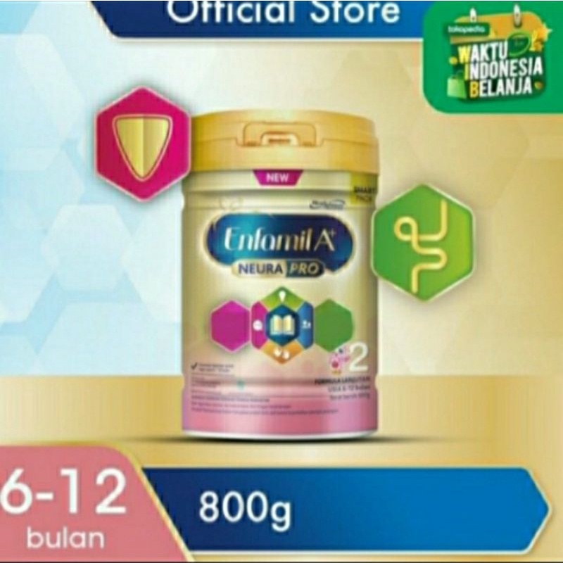 Enfamil tahap 2 kemasan 800gr