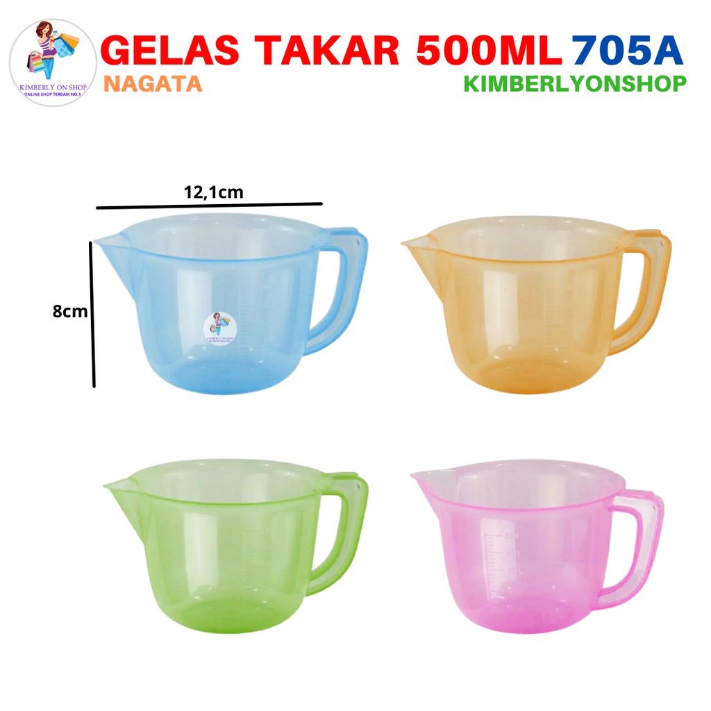 Gelas Takaran Ukur 500ml 705A Nagata