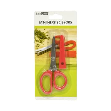 ACE Krischef MINI HERBS Gunting Dapur Mini - Merah