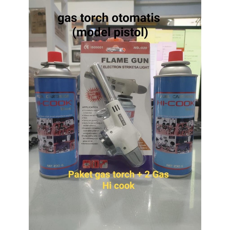 PAKET KEPALA GAS + 2 KALENG HI COOK