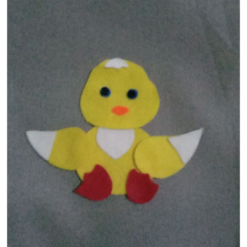 aplikasi flanel seri hewan siap jahit