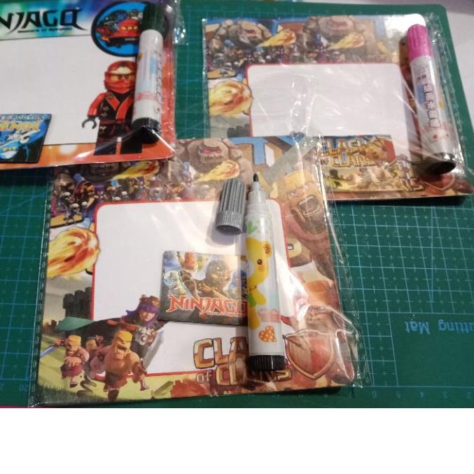 

Harga Bersahabat ★ Mainan Papan Tulis + Ada Spidol & Penghapusnya isi 20 pcs...