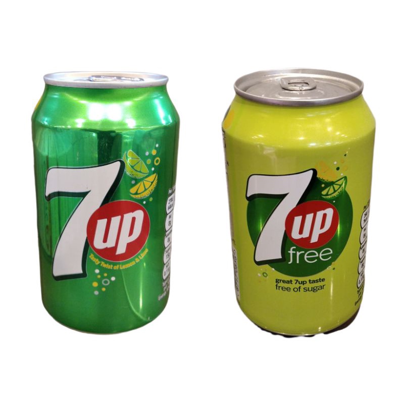 7UP Minuman Soda kaleng