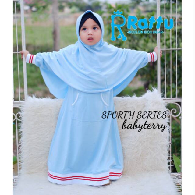 Gamis Sporty Anak by Rattu