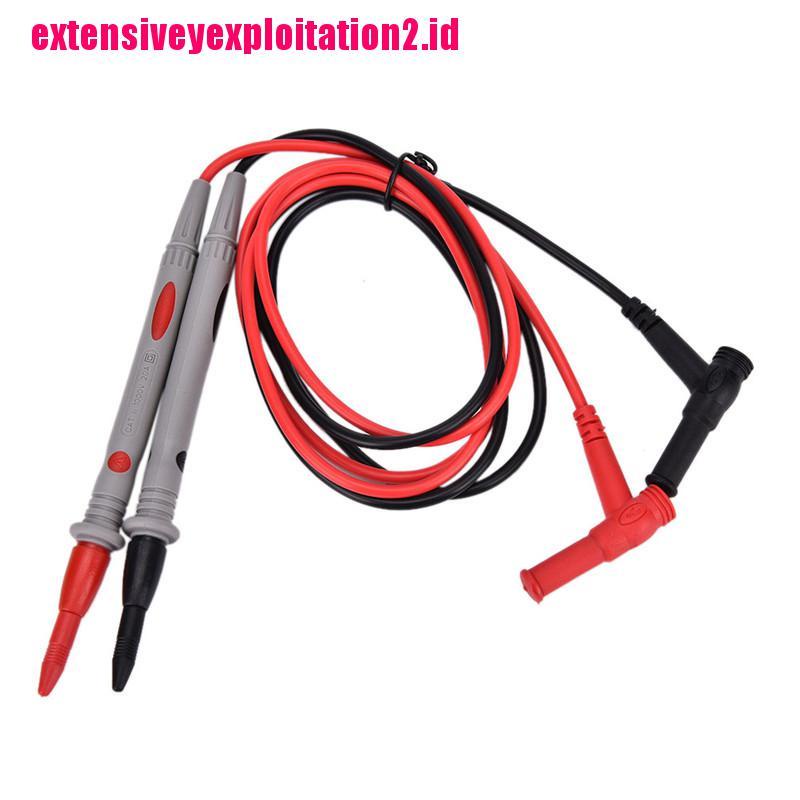 &lt; E2id &amp; &gt; 2pcs / Set Kabel Test Pen Multimeter Digital Universal