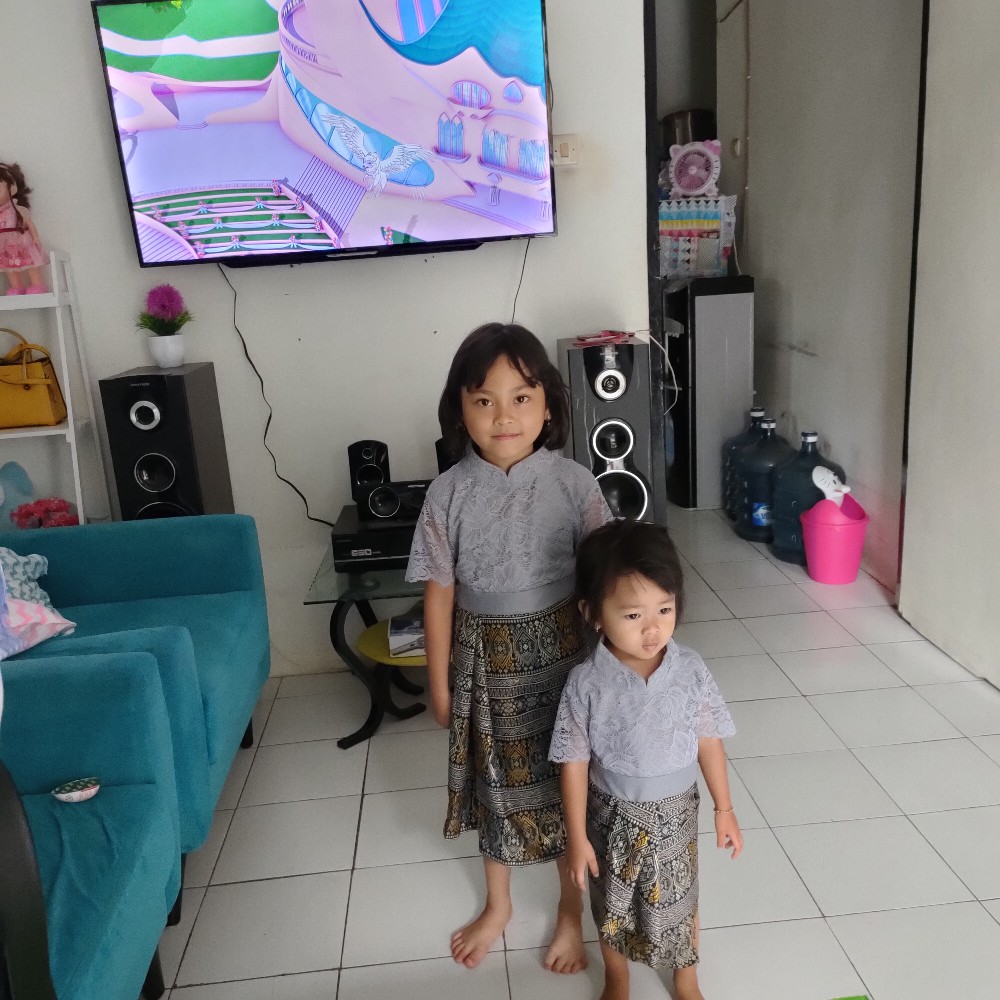 Ethnickidswear Diajeng Lace Dress Batik Anak