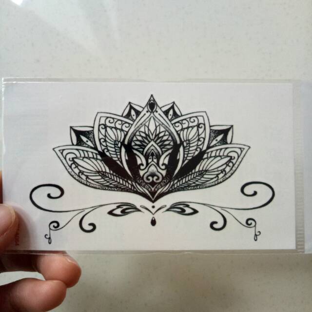 TATO TEMPORER - TATO STIKER - HENNA LOTUS