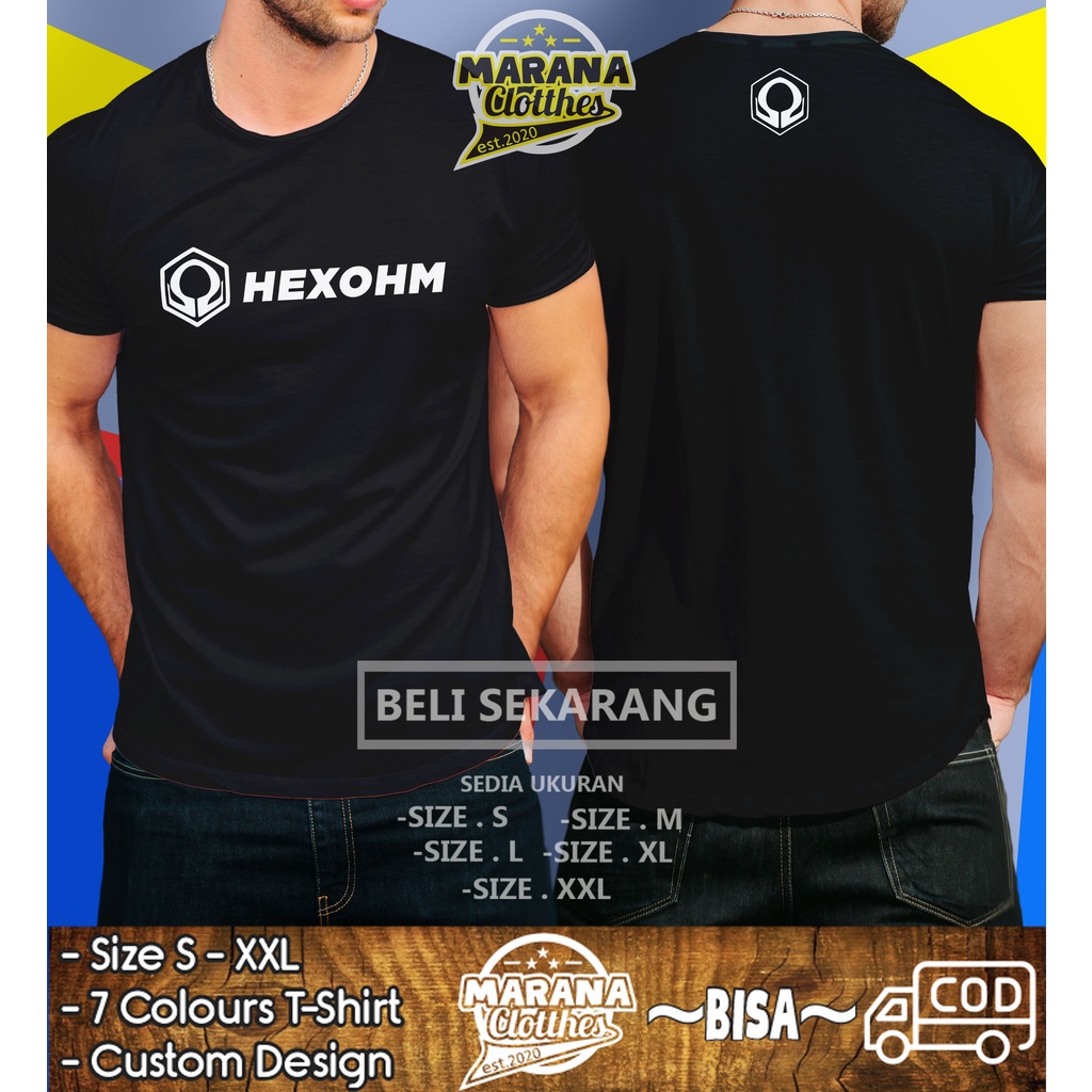 Kaos Baju Hexohm Logo v2 Kaos Vape