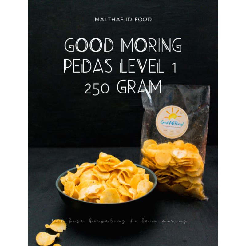 

Cemilan Moring Renyah Gurih GOOD MORING 250gr