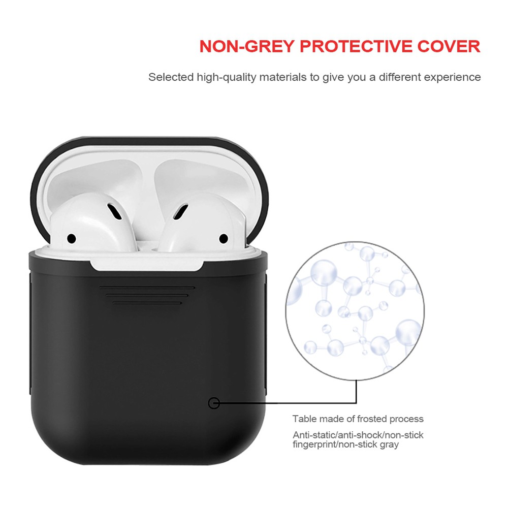 [Ready Stock]soft Case Silikon Kompatibel Untuk Airpods1 2airpods Earphone Ultra Tipis Air Pods Protector