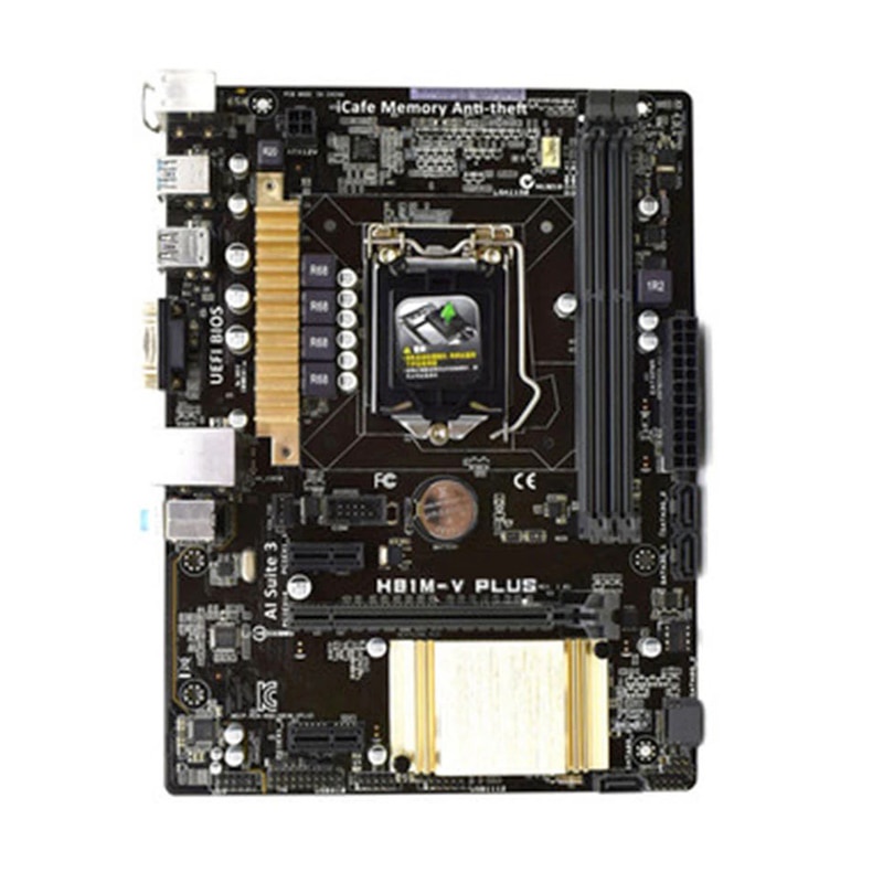 PREORDER ASUS H81M-V PLUS Motherboard 1150 Motherboard DDR3 Intel H81 SATA3 USB3.0 PCI-E X16 Support