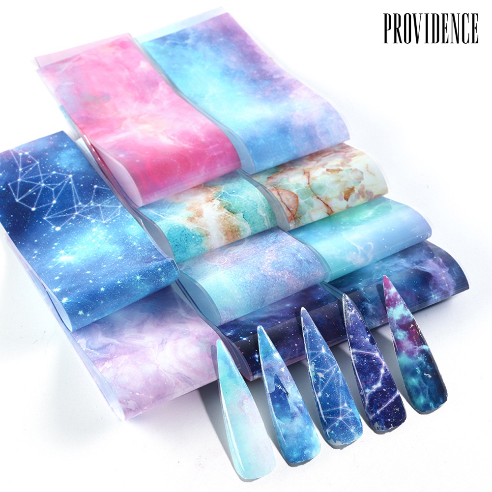 Providence DIY Star Night Sky Adhesive Nail Art Sticker Transfer Paper Decal Manicure Decor