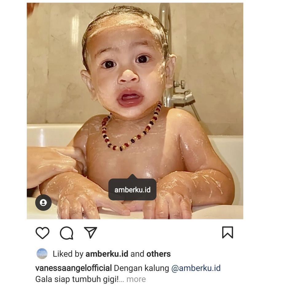 Bagus Dipakai.. Kalung GALA [Kalung Amber Amberku K11CG]