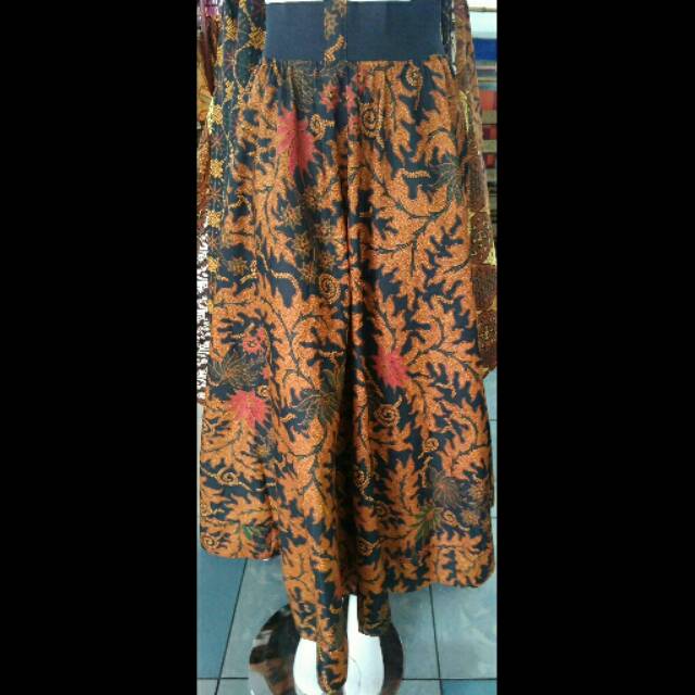 Rok payung panjang batik