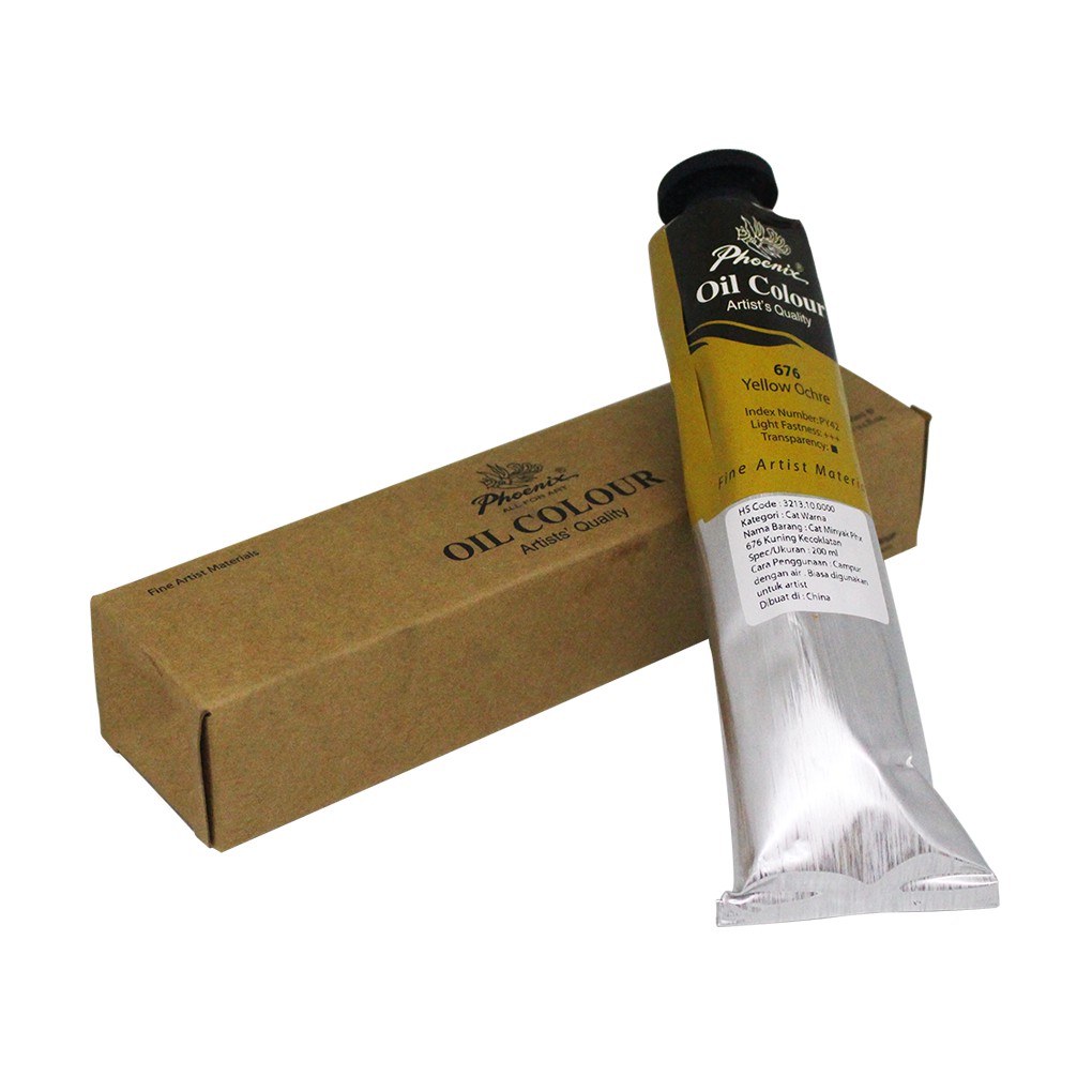 

Phoenix Cat Minyak 200ml Yellow Ochre