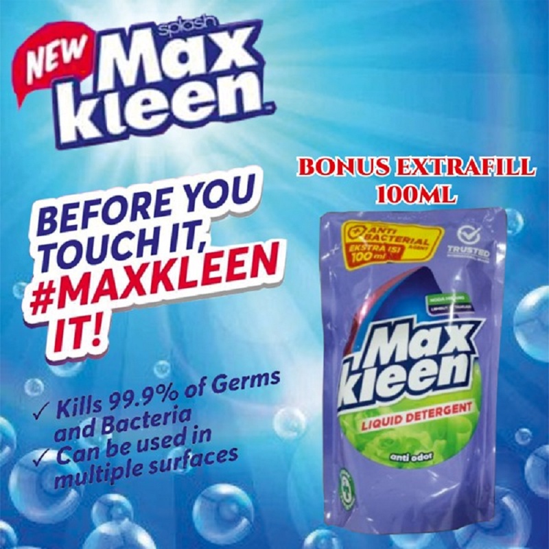 Max Kleen Liquid Detergent 600ml + 100ml