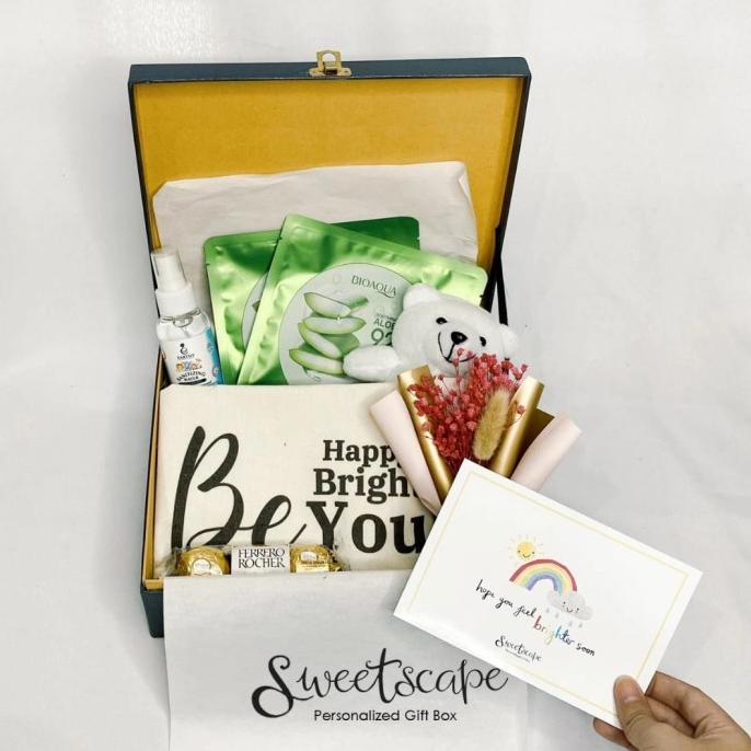 

GIFT BOX PACKAGE 125-PAKET HEMAT HAMPERS 125-GET WELL SOON SCS543D3