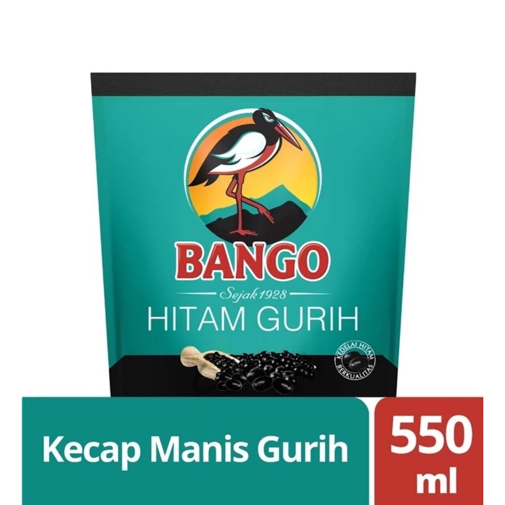 

BANGO Kecap Manis Hitam Gurih 550ml