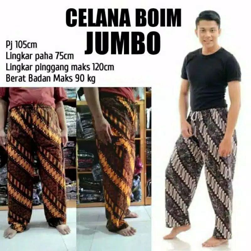 Jual Brands Festival Celana Boim Batik Dewasa Celana Boim Betawi