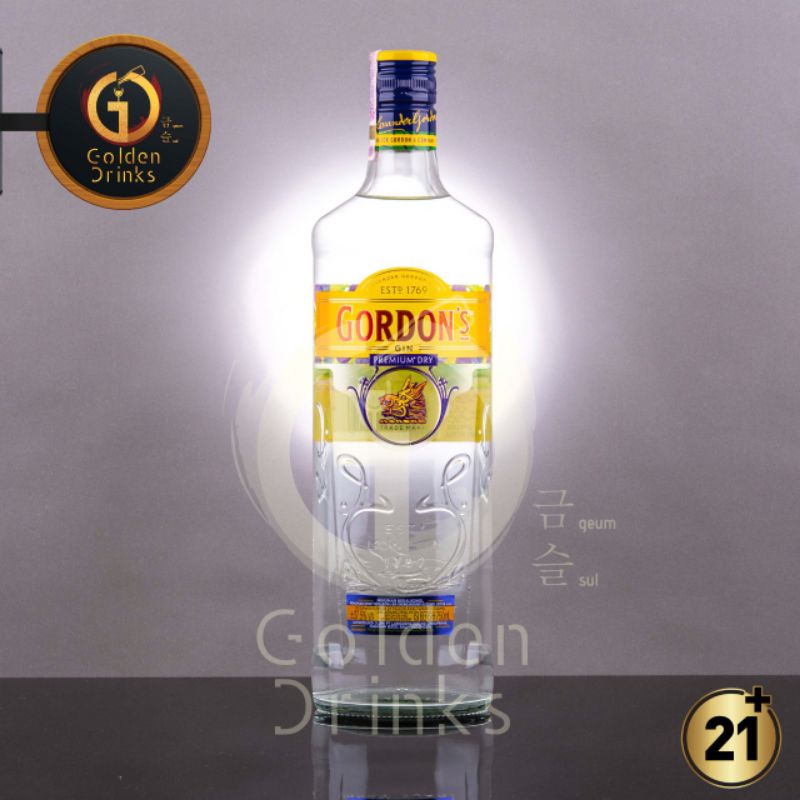 GORDON's Premium Dry Gin 750ml + Free Sloki