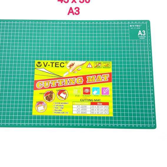 

Cutting Mat Alas Potong Ukuran A3 Merek V-TEC