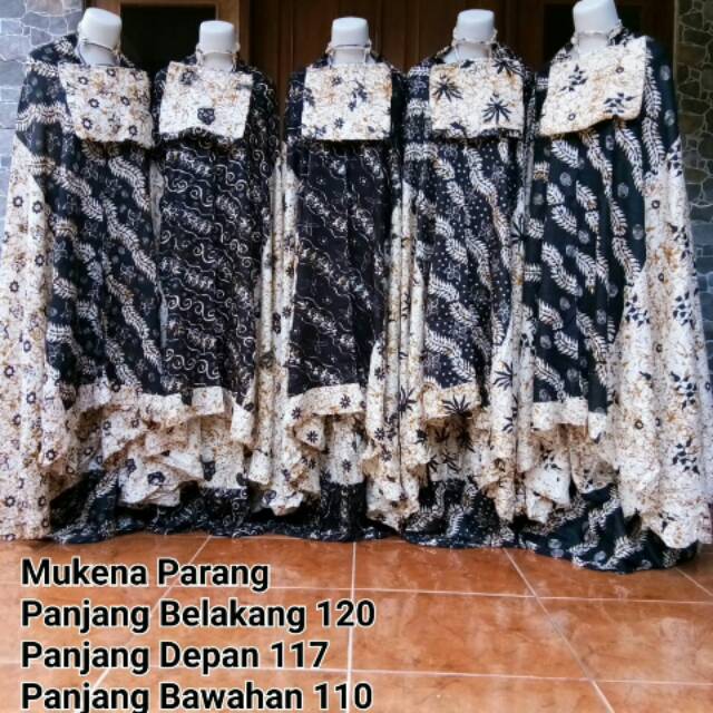 Mukena Dewasa Rayon Klok Jumbo Bali Santung Solo Ecer Grosir Termurah Rukuh Seserahan Batik