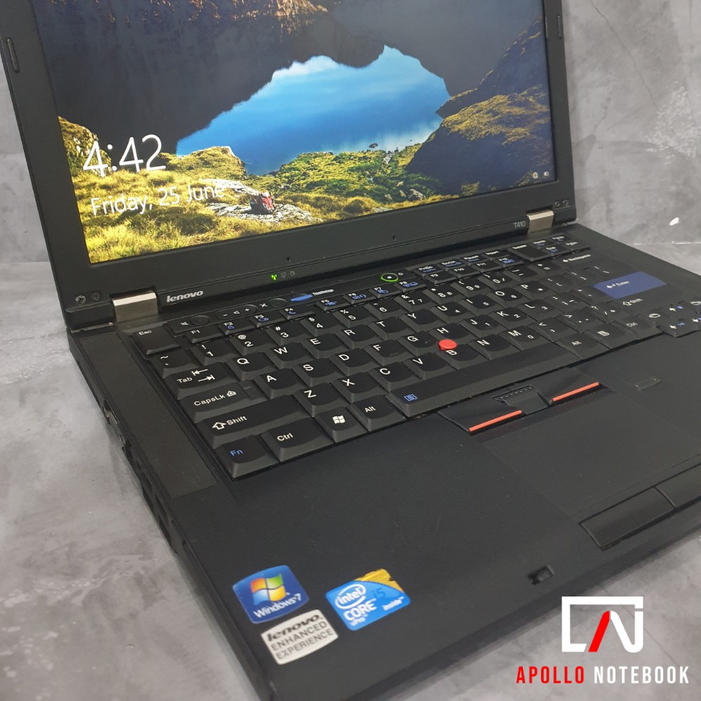 Laptop Lenovo Thinkpad T410 Core i5 - Second Bergaransi