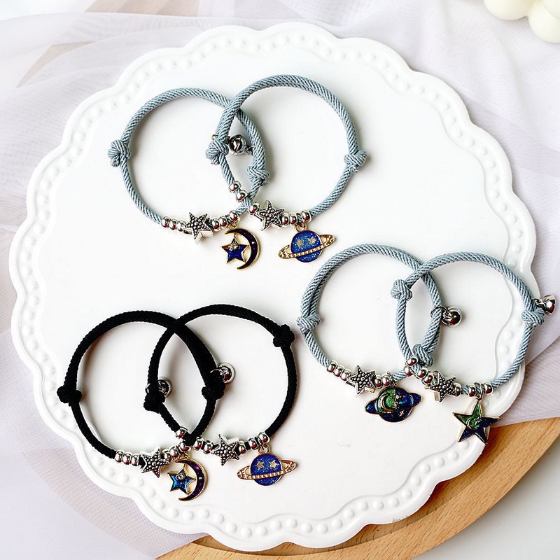 Set Gelang Magnetik Bentuk Bintang Untuk Pasangan