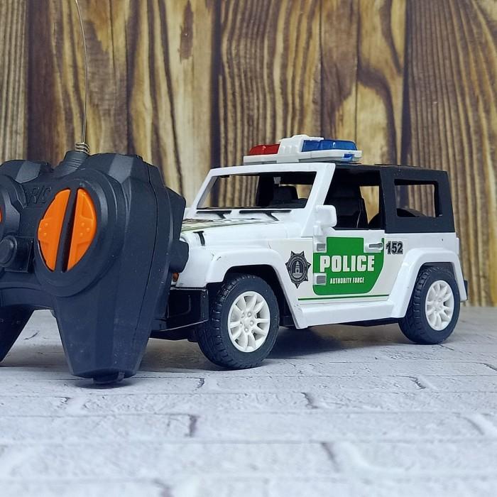 Mobil Remot Mainan Mobil Remote Control Jeep Polisi