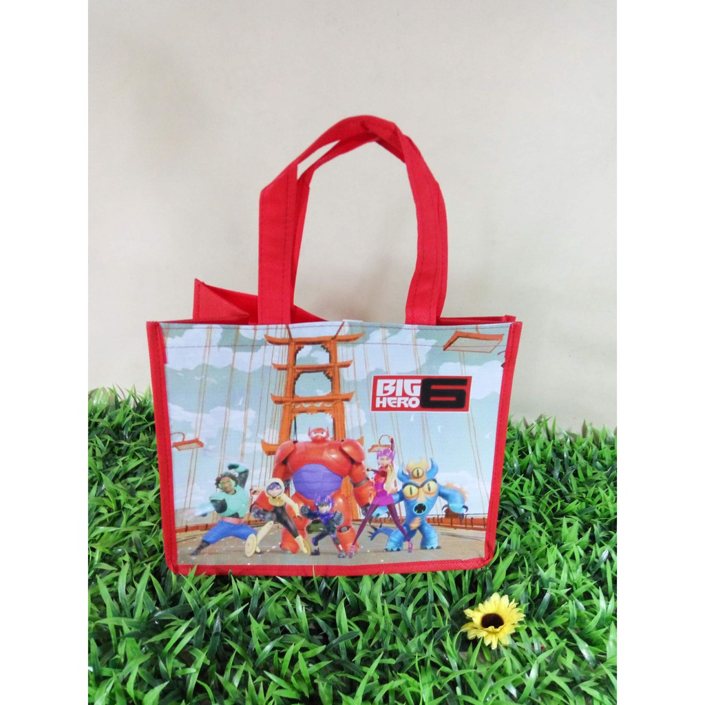 Tas Ultah Big Hero / Tas Souvenir Ulang Tahun Anak Big Hero 6 Terlaris Termurah Promo