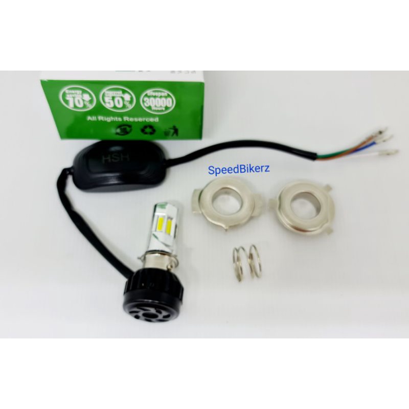 Lampu Depan Hid 6 LED / Bohlam HID 6 sisi / HID Led 6sisi