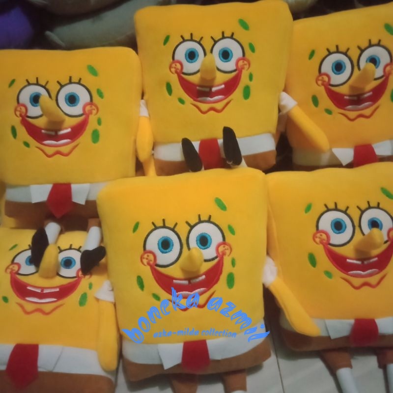 Boneka spongebob size l ukuran 40 cm