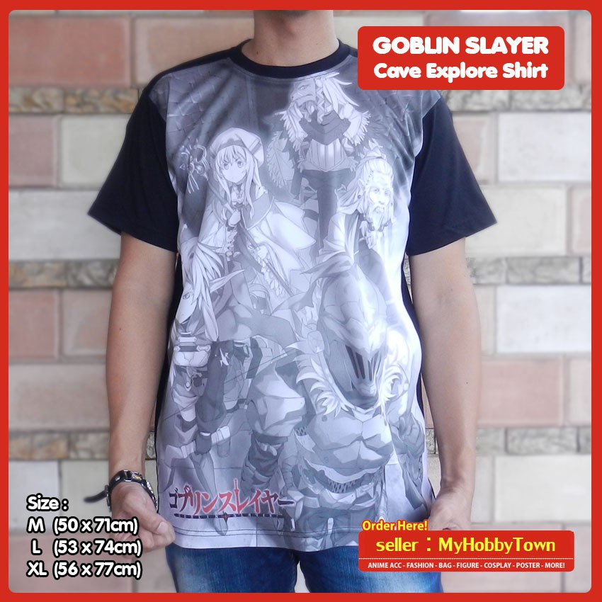 Kaos Anime Goblin Slayer Cave Explore Full Print