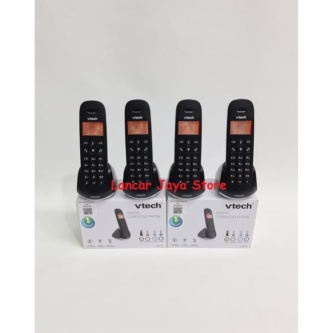 Cordless Phone/Telepon Wireless Vtech Es2510A(4 Handset) Intercom Used