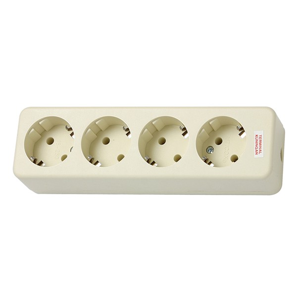 Uticon Stopkontak Arde Portabel 4-Soket ST148