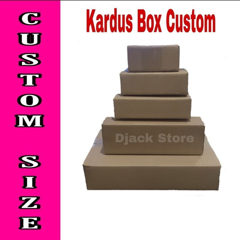 

Custom Kardus box 16x12x9cm