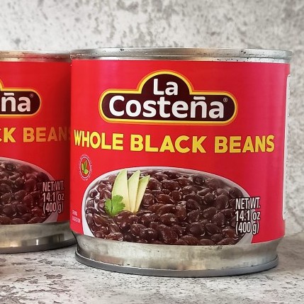La Costena Whole Black Bean 400 gram