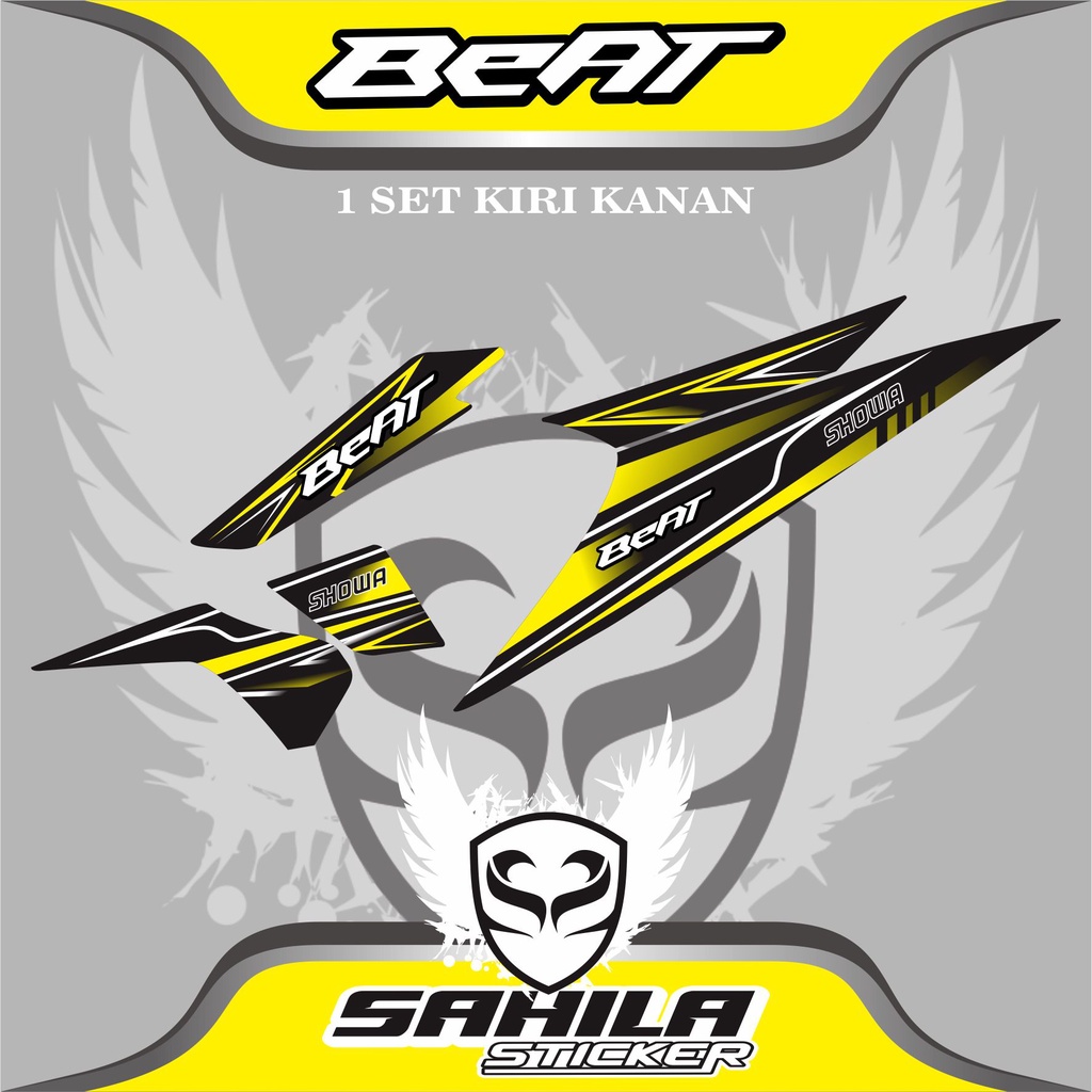 COD STRIPING BEAT KARBU VARIASI STICKER STRIPING RACING / VARIASI STRIPING BEAT KARBU VARIASI STIKER